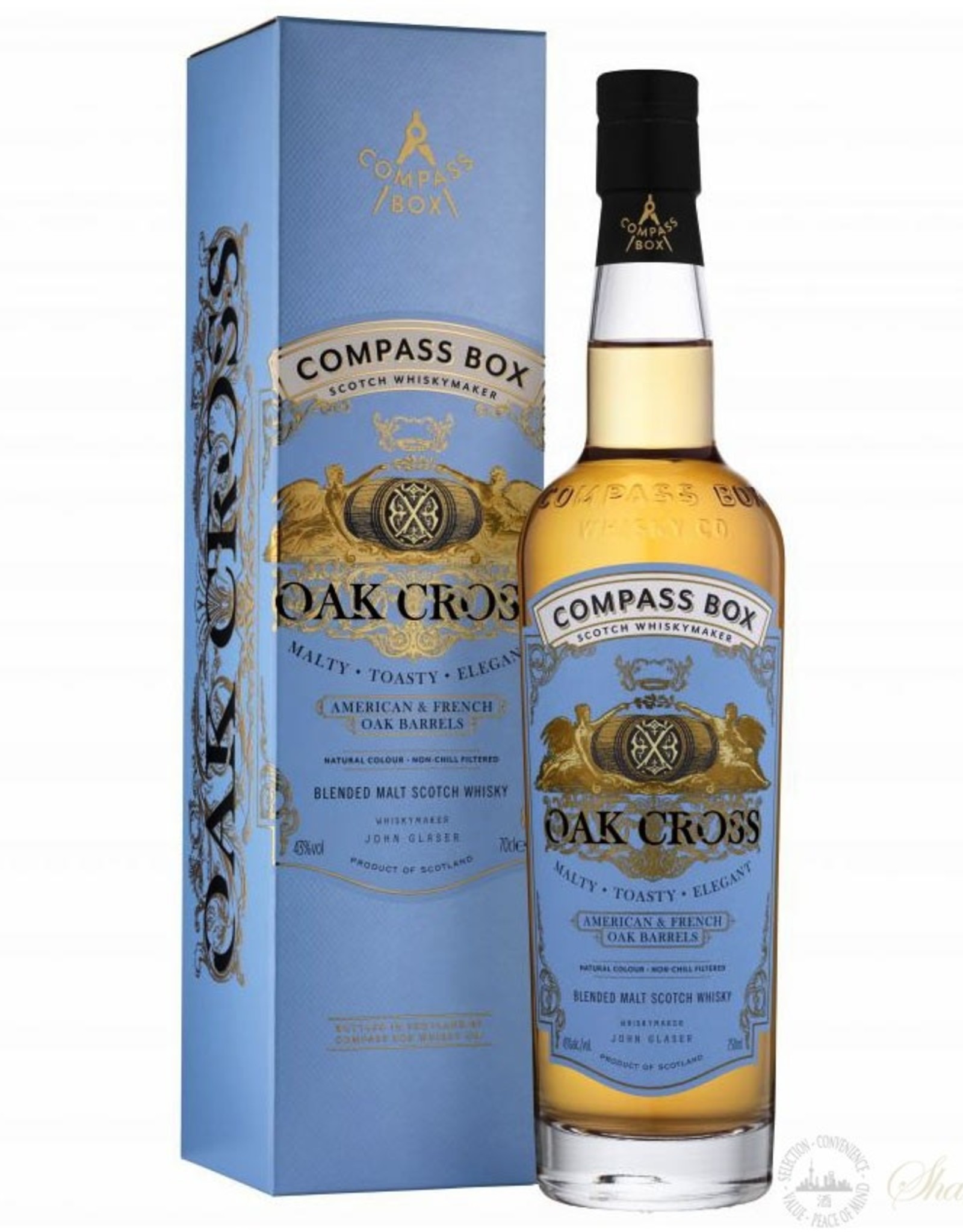 Compass Box Whisky Blended Malt ‘Oak Cross’