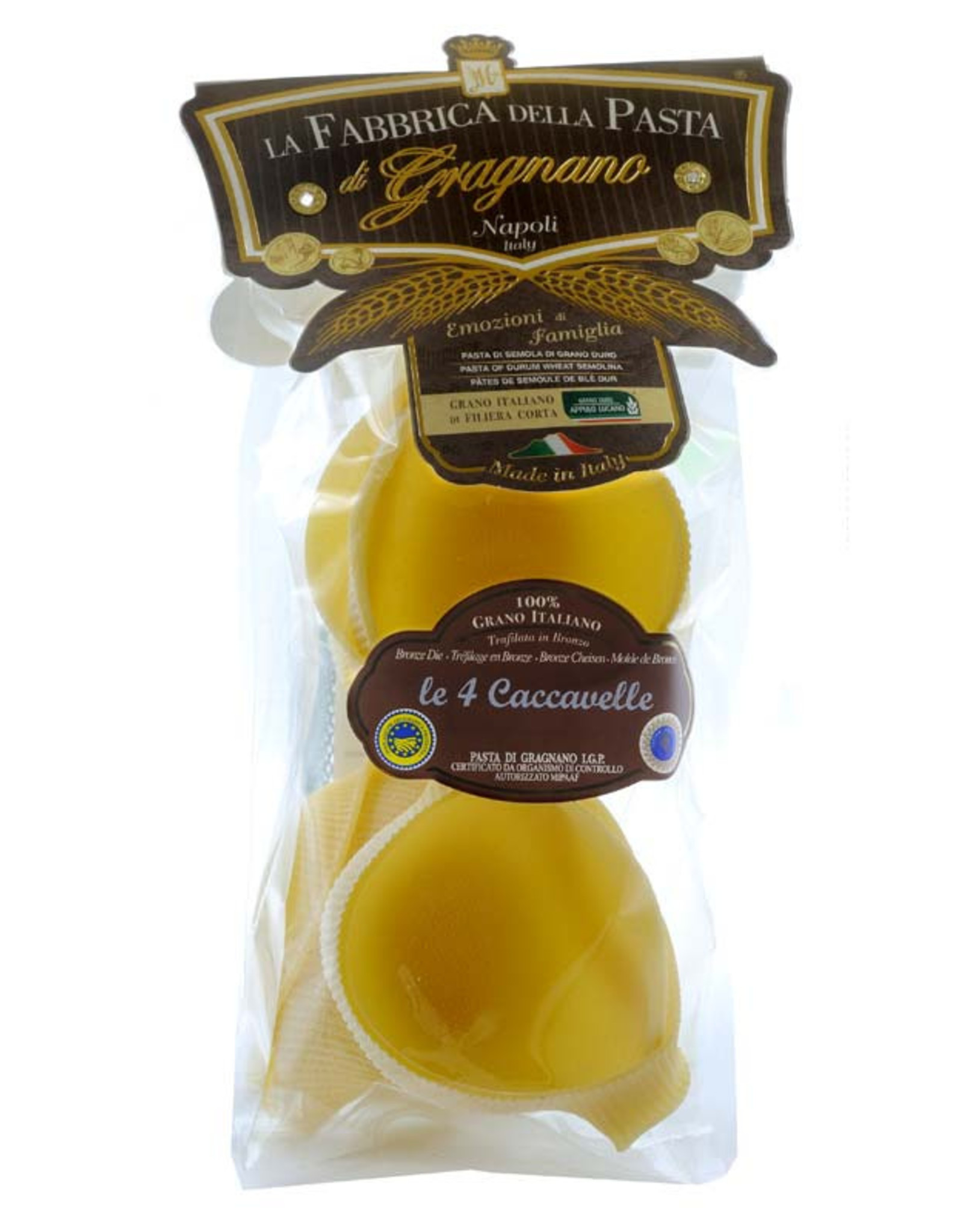 La Fabbrica della Pasta di Gragnano Pasta di Gragnano IGP/PGI  - Caccavella Ricarica
