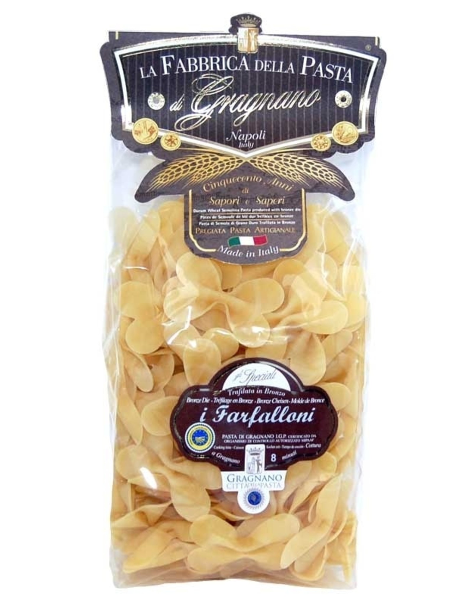 La Fabbrica della Pasta di Gragnano Pasta di Gragnano IGP/PGI  Farfalloni