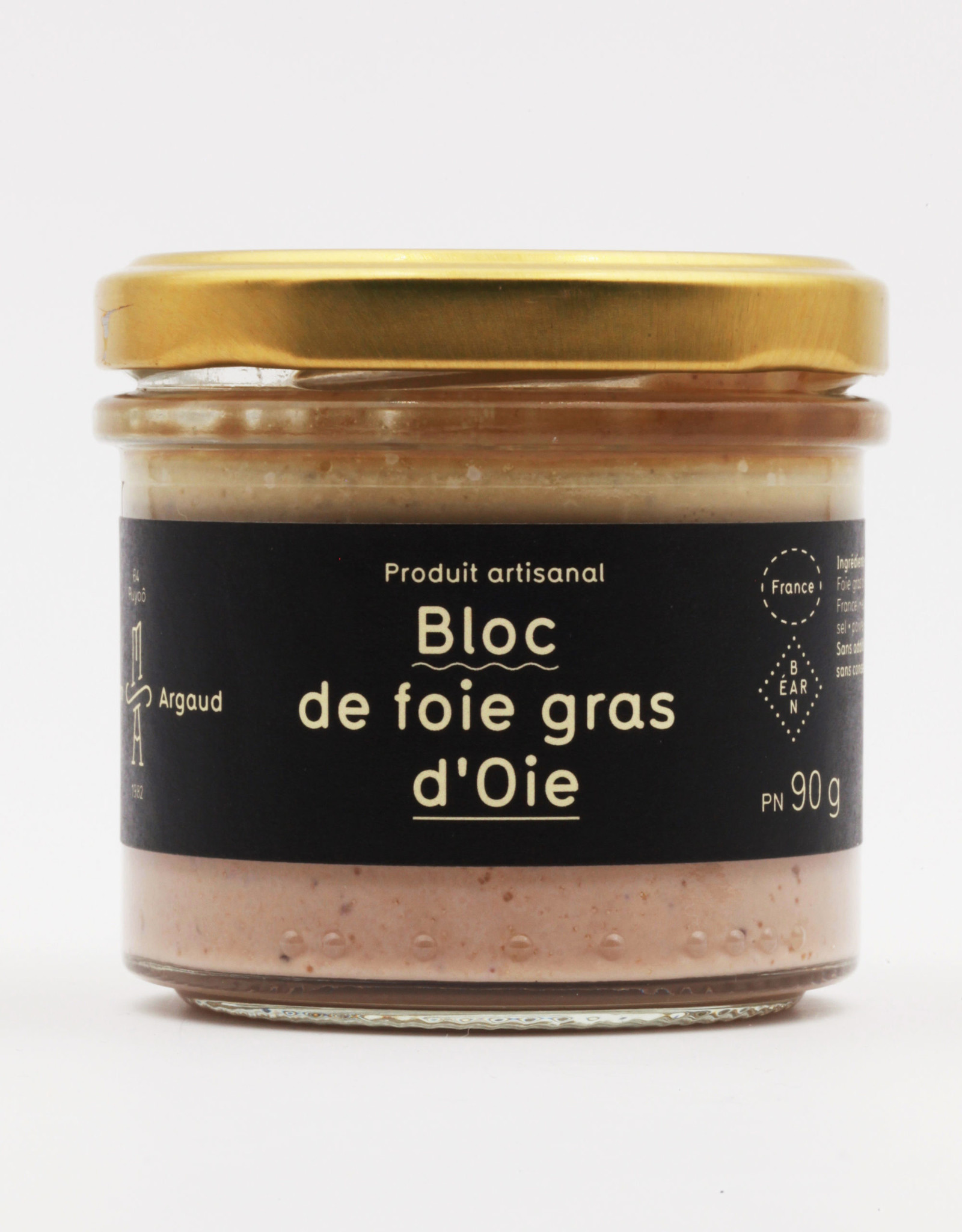 Maison Argaud Bloc de Foie Gras Oie /Goose Foie Gras 90g