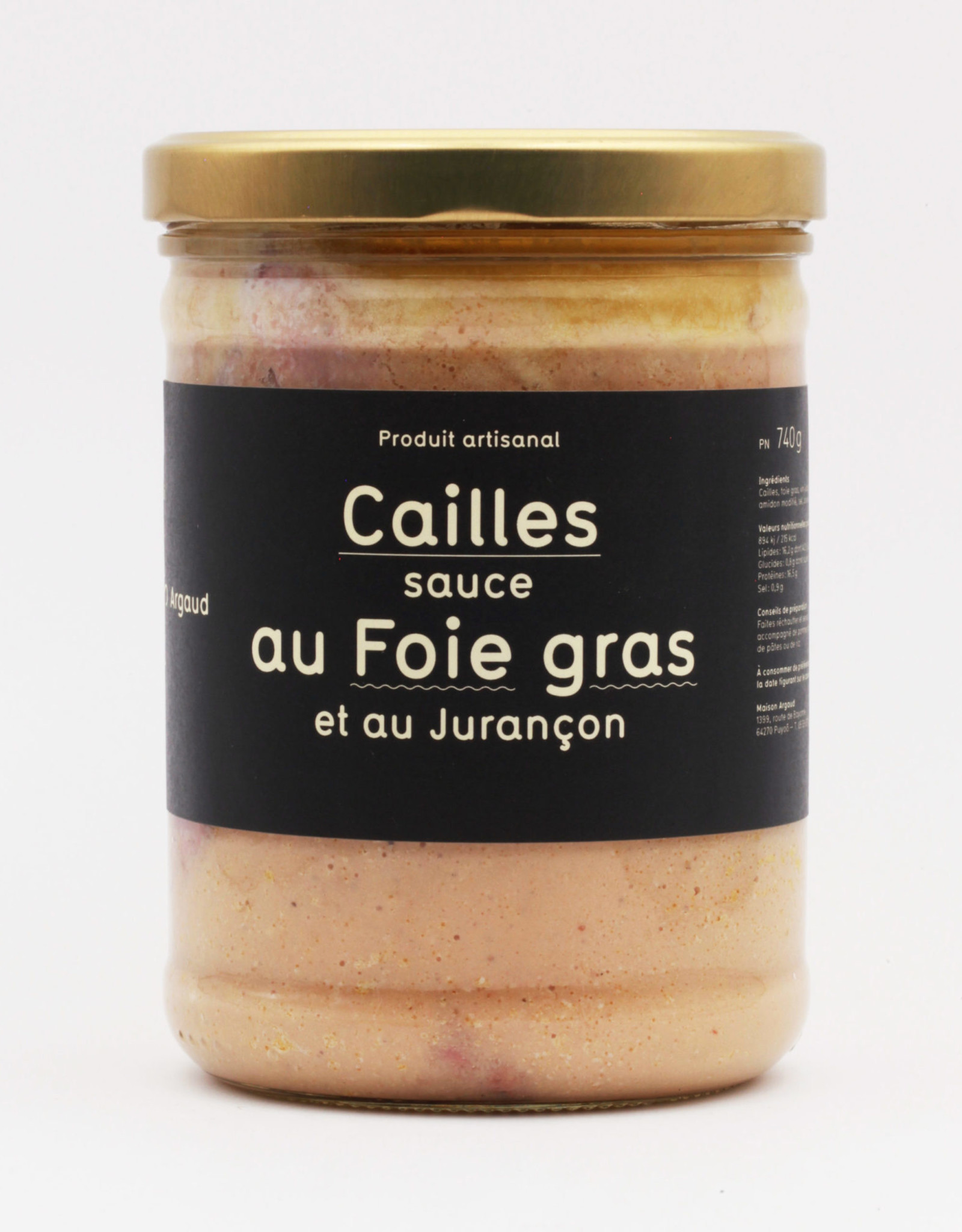 Maison Argaud Quail Stuffed with Foie Gras / Caille au Foie Gras