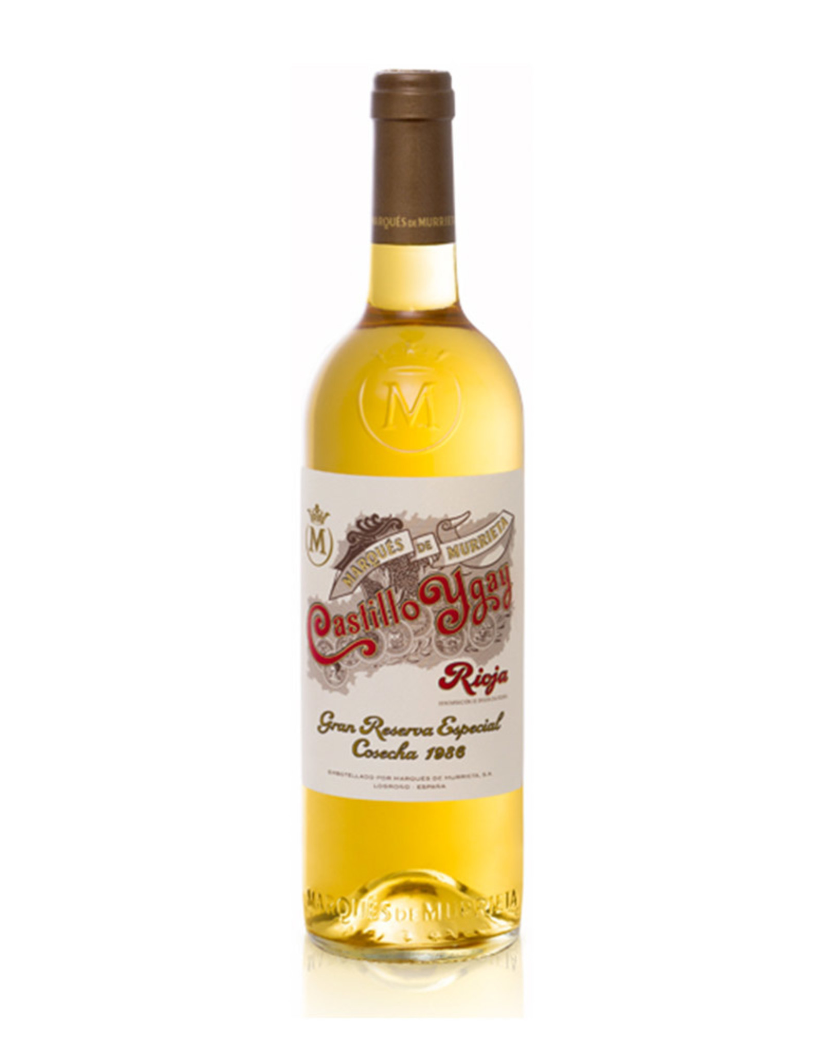 Marques de Murietta Castillo Ygay Rioja Bianco Gran Reserva Especial 1986