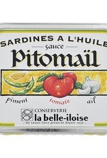 La Belle Iloise Sardines Pitomail - Sardines With Pepper/Tomato/Garlic