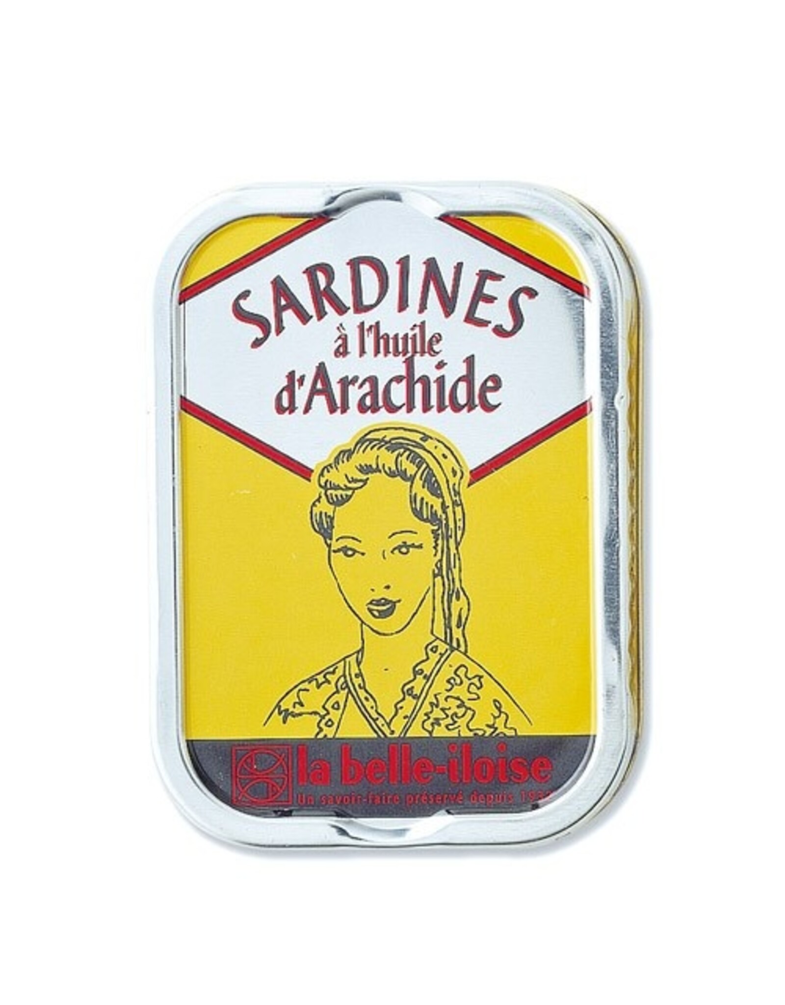 La Belle Iloise Sardines a L'Huile d'Arachide - Sardines in Peanut Oil