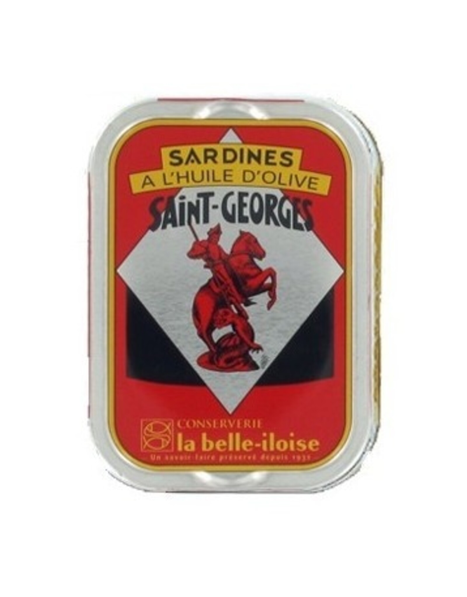 La Belle Iloise -Sardines a L'Huile 'Saint Georges' - Sardines in Olive Oil