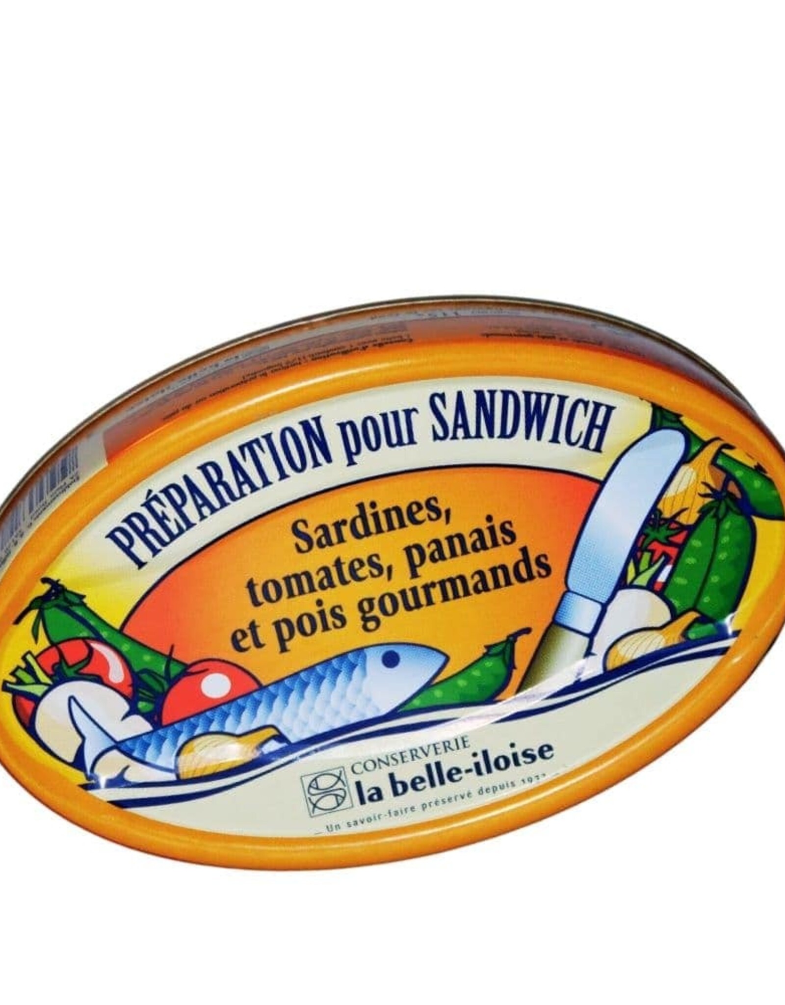 La Belle Iloise preparation pour Sandwich Sardines - Sandwich Feeling Sardine