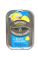 La Belle Iloise Sardines Cuisines au Beurre - Cooked Sardines with Butter