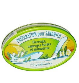 La Belle Iloise preparation pour Sandwich Hareng - Sandwich Feeling Herring