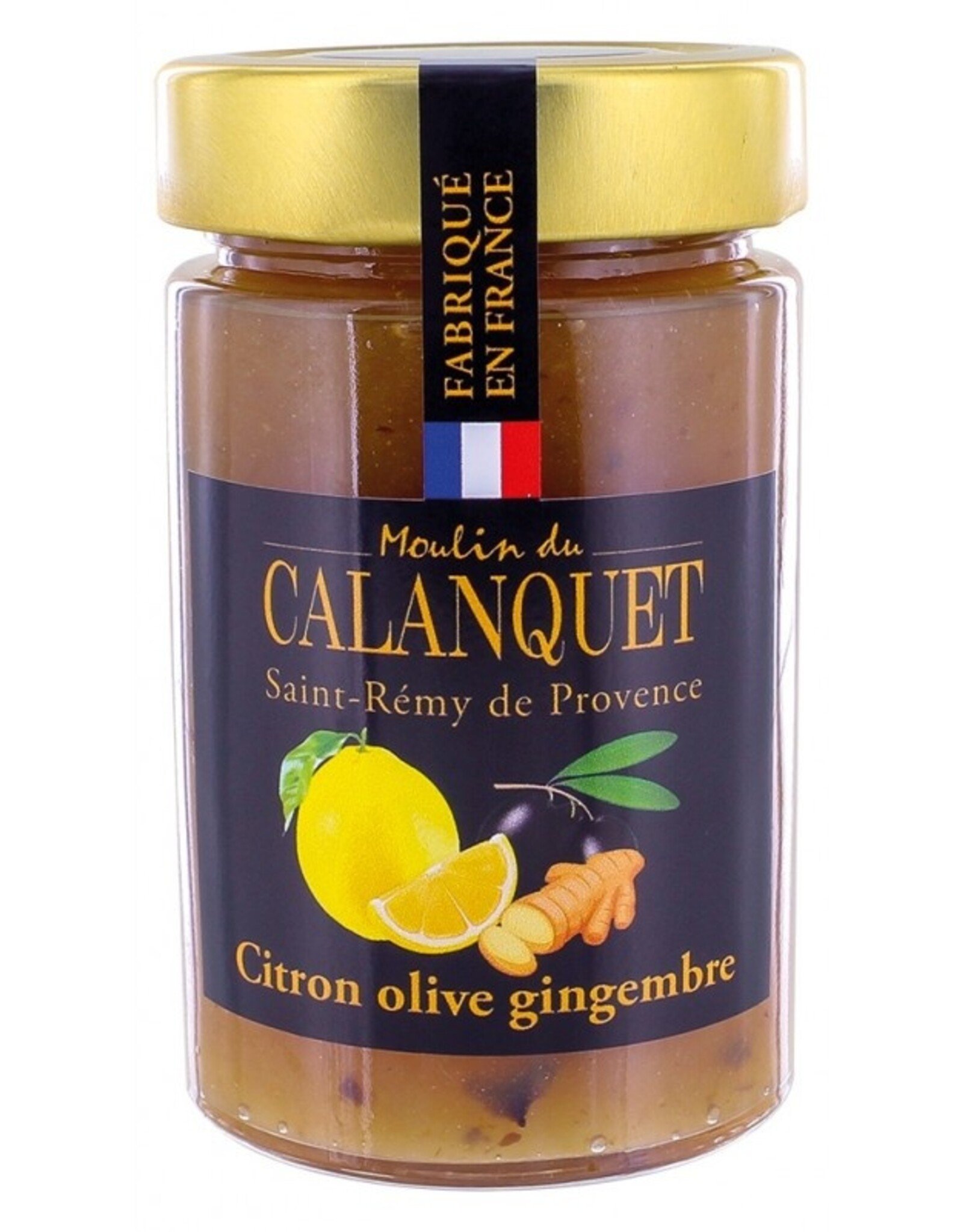 Moulin du Calanquet Confiture Olive Gingembre / Olive & Ginger Jam 220 g