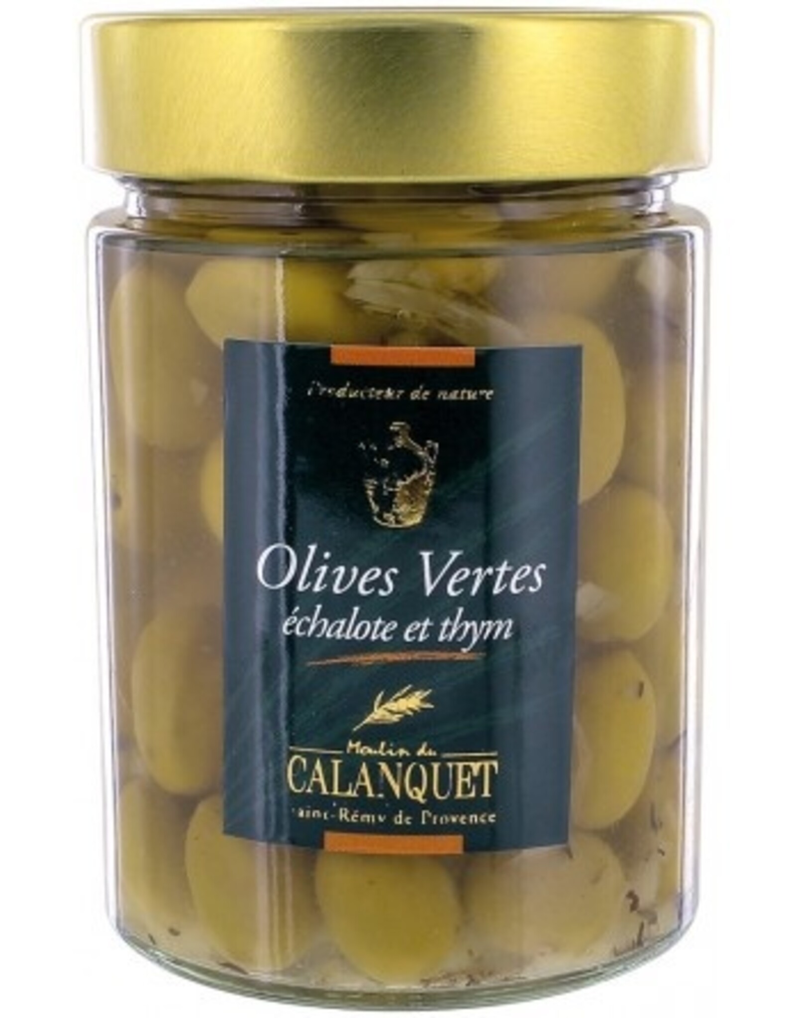 Moulin du Calanquet Olives Échalotte et Thym / Olives Shallot & Thyme 175 g