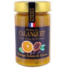 Moulin du Calanquet Confiture Orange Eclats de Cacao / Orange & Chocolate Jam 220 g
