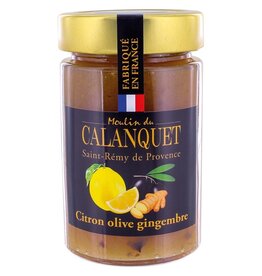 Moulin du Calanquet Confiture Citron Olive Gingembre / Ginger, Olive & Lemon Jam 220 g