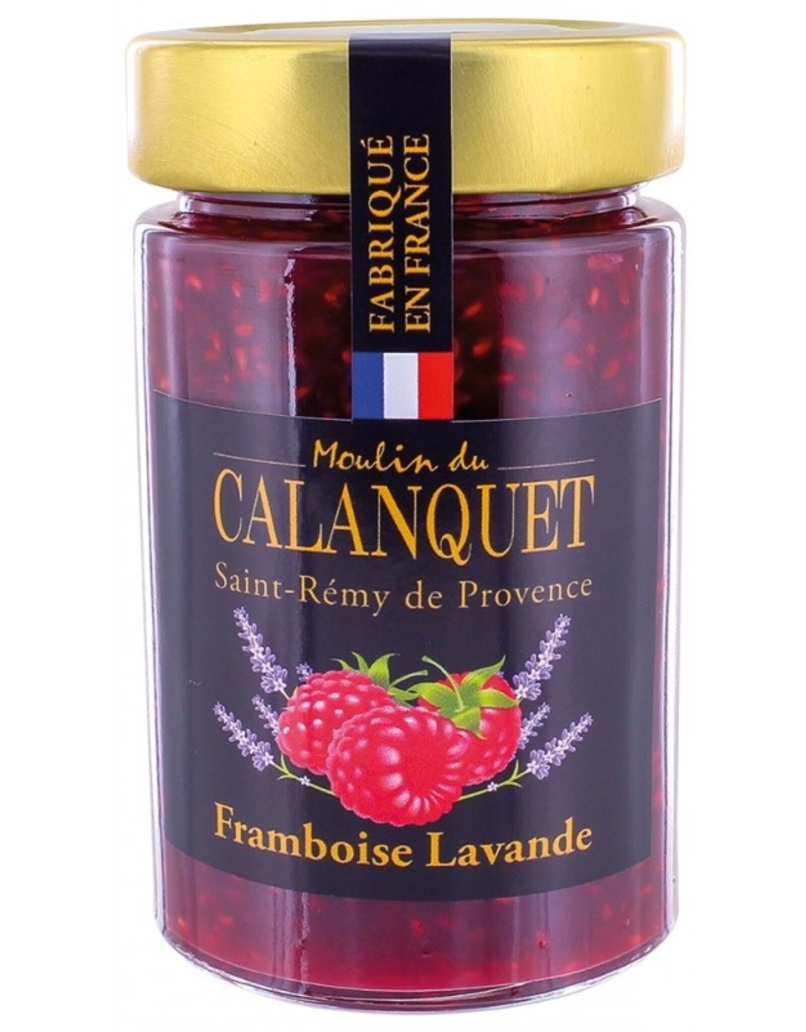 Moulin du Calanquet Confiture Framboise Lavande / Lavander & Raspberry 220 g