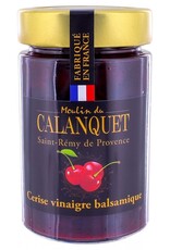 Moulin du Calanquet Confiture Cerise Vinaigre Balsamique / Cherry & Balsamic Jam 220 g