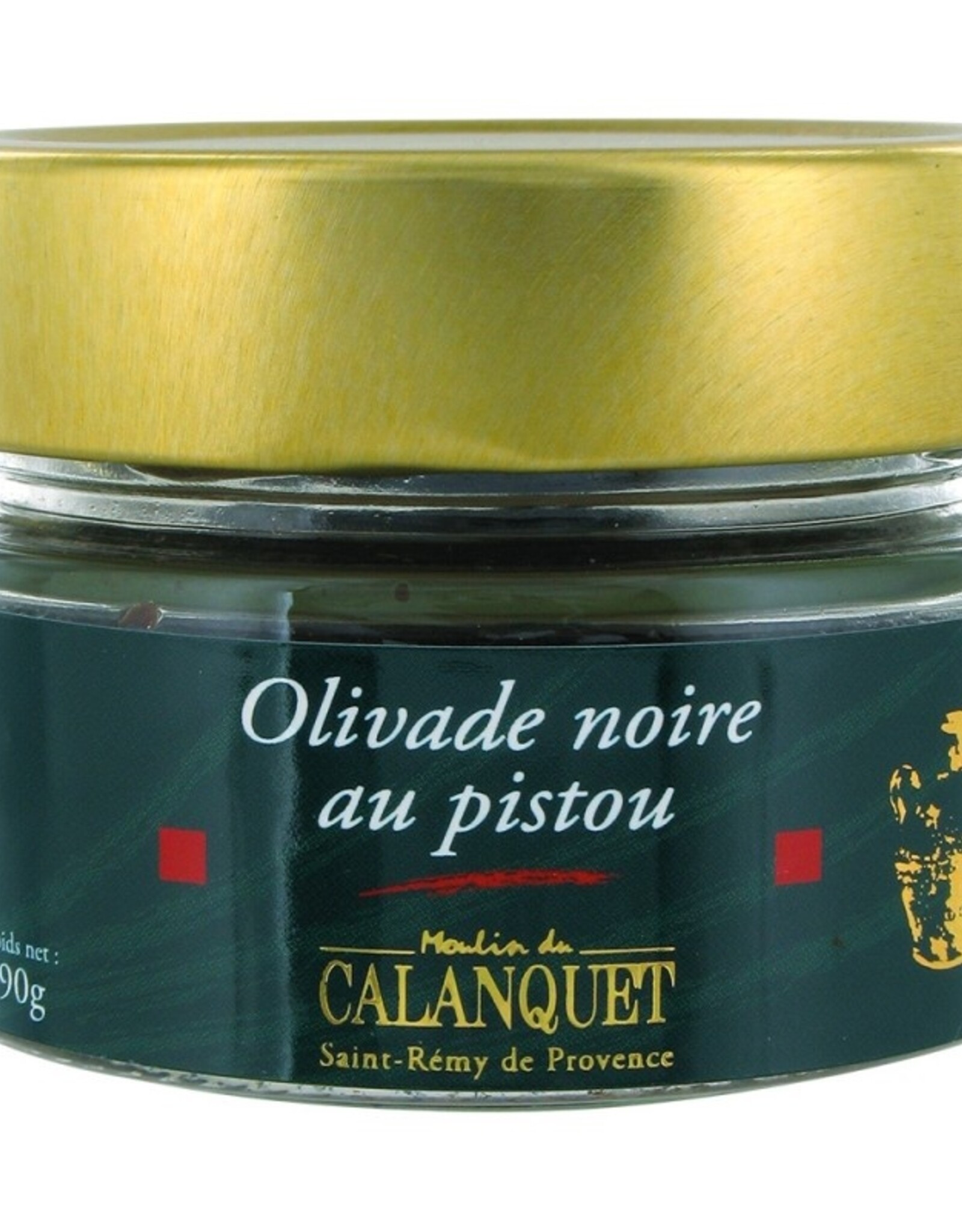 Moulin du Calanquet Olivade noire au pistou / Black Olivade with Pesto 90 g