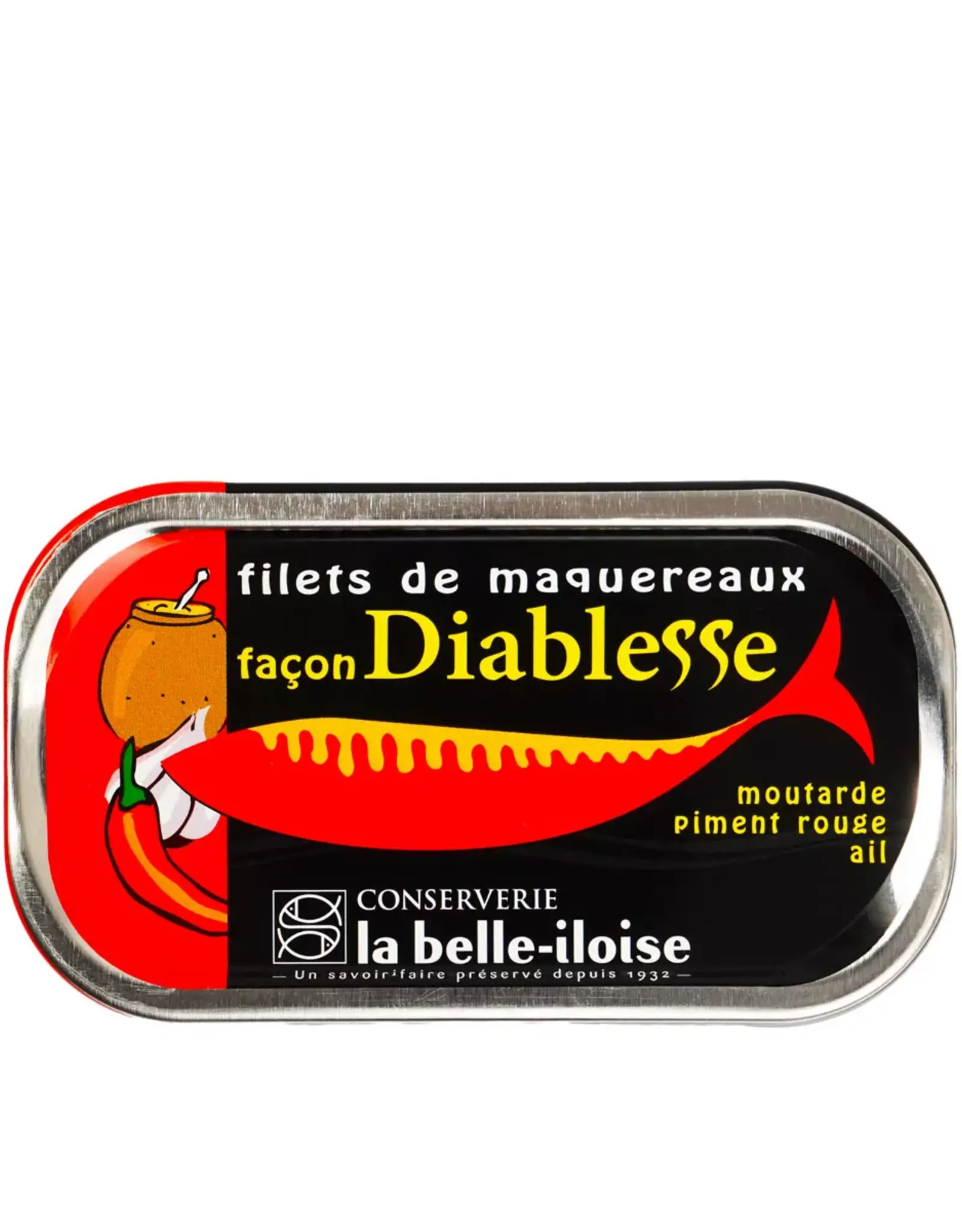 La Belle Iloise Sardines aux 2 Piments -  Sardines with 2 Spices