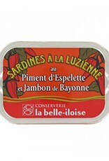 La Belle Iloise Sardines a La Luzienne -  Sardines with Espelettes & Ham
