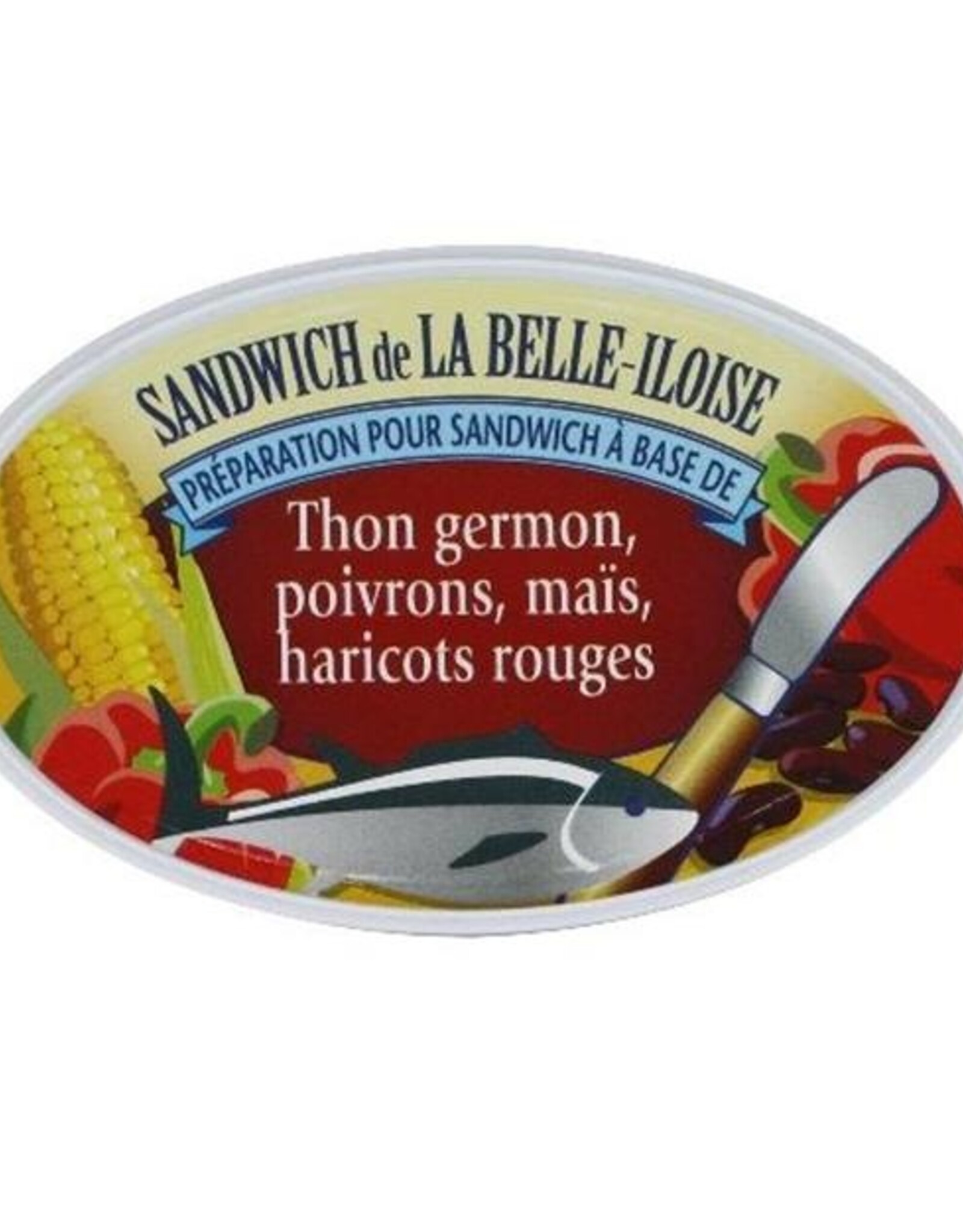 La Belle Iloise preparation pour Sandwich Thon Poivron mais - Sandwich Filling Tun, Red Pepper & Corn