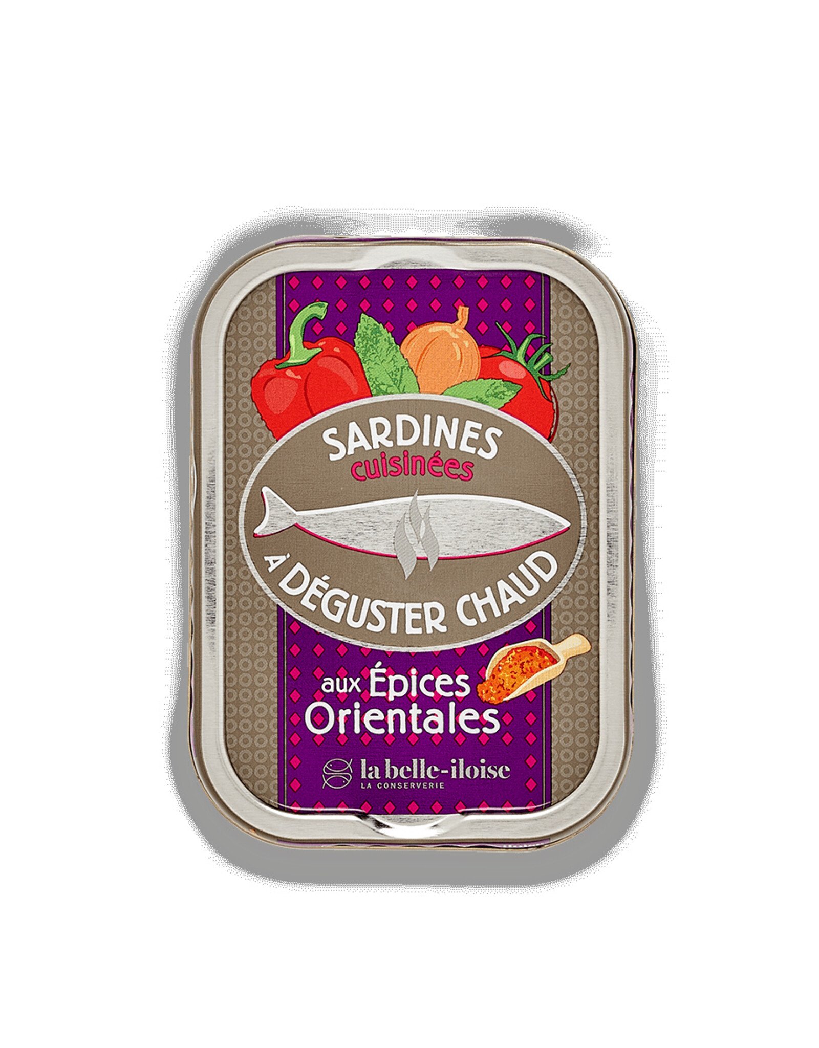 La Belle Iloise Sardines Cuisines Epices- Cooked Sardines with Spices