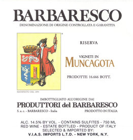 Produttori del Barbaresco Barbaresco DOCG Muncagota 2017 Riserva