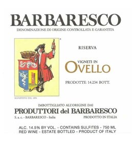Produttori del Barbaresco Barbaresco DOCG Ovello 2017 Riserva