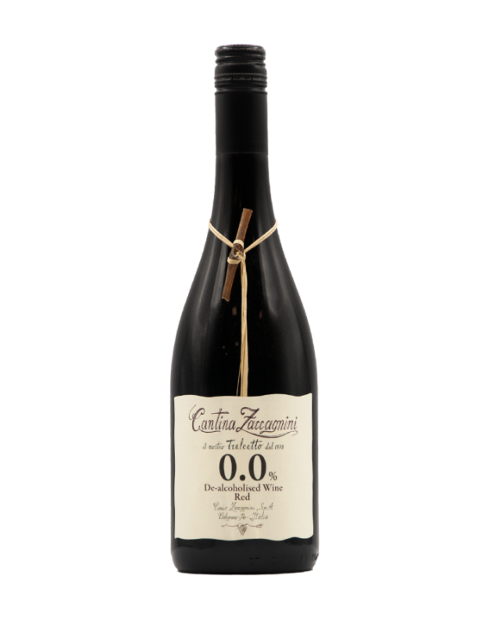 Cantina Zaccagnini  De-alcolizzato ROSSO  Non-Alcoholic Tralcetto