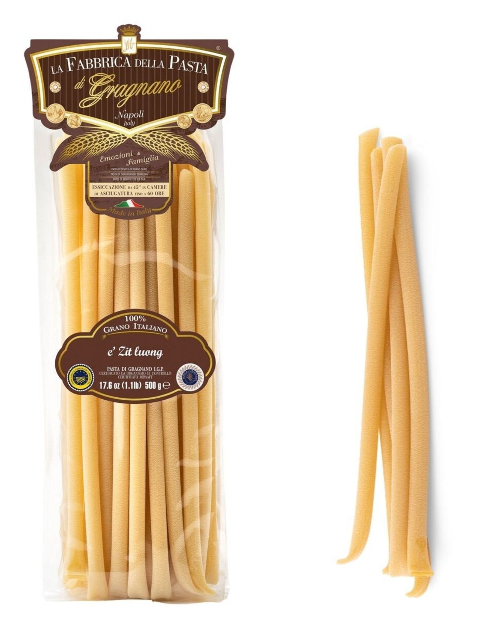 La Fabbrica della Pasta di Gragnano IGP/PGI  - Ziti Luong