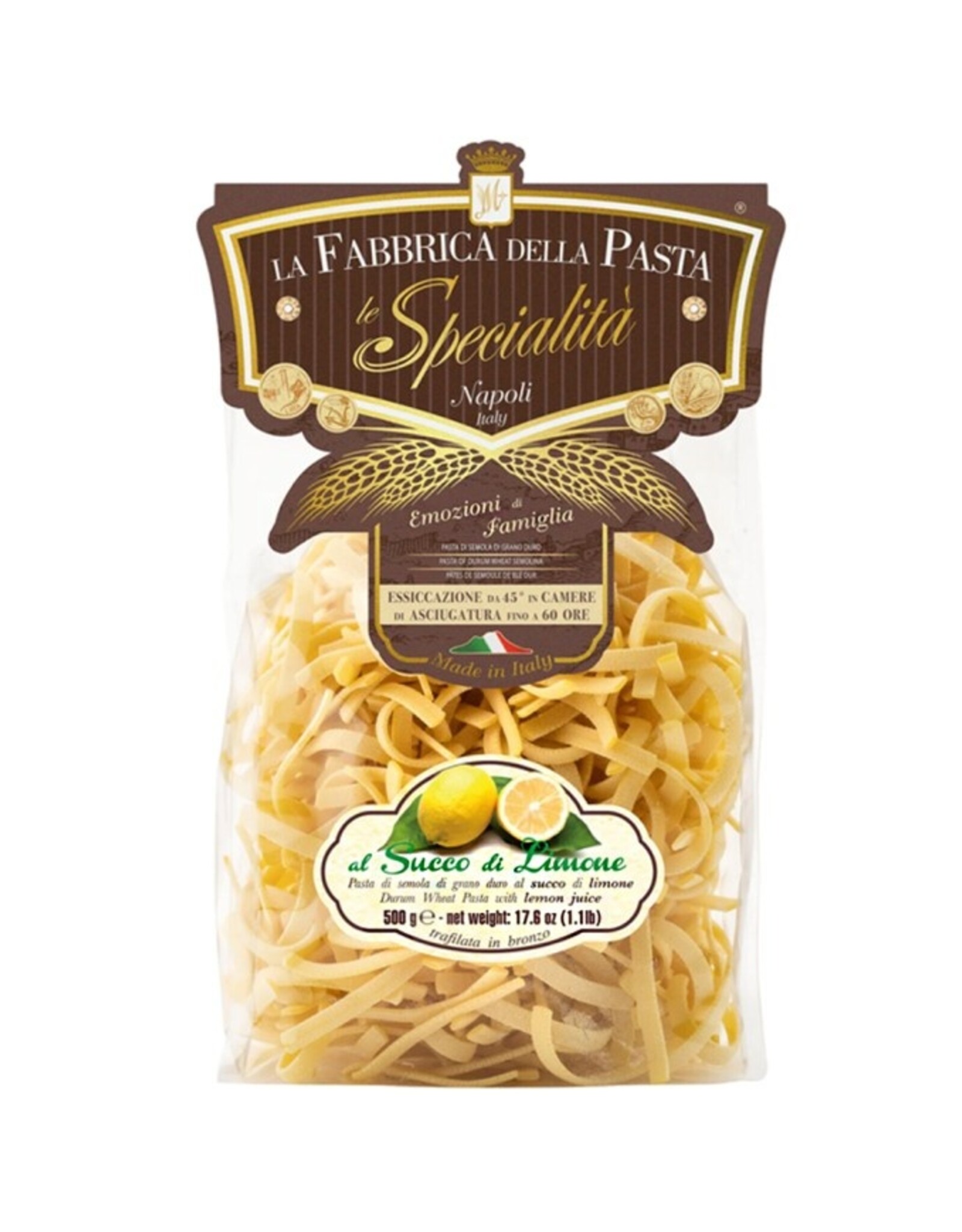 La Fabbrica della Pasta di Gragnano -  Scialatielli al Limon  / Lemon Scialatielli