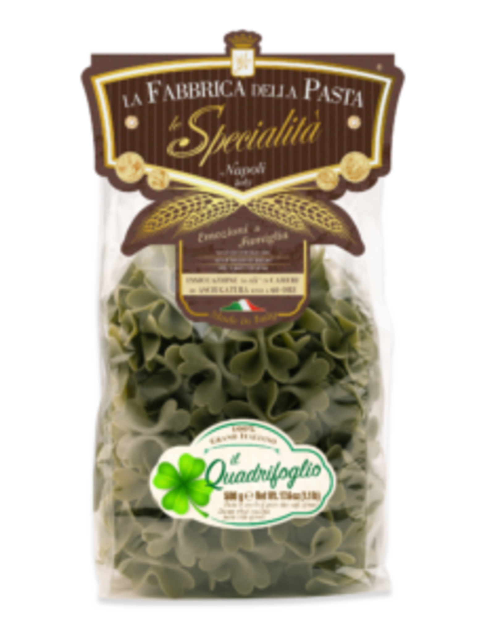 La Fabbrica della Pasta di Gragnano   -Quadrifoglio con Spinachi