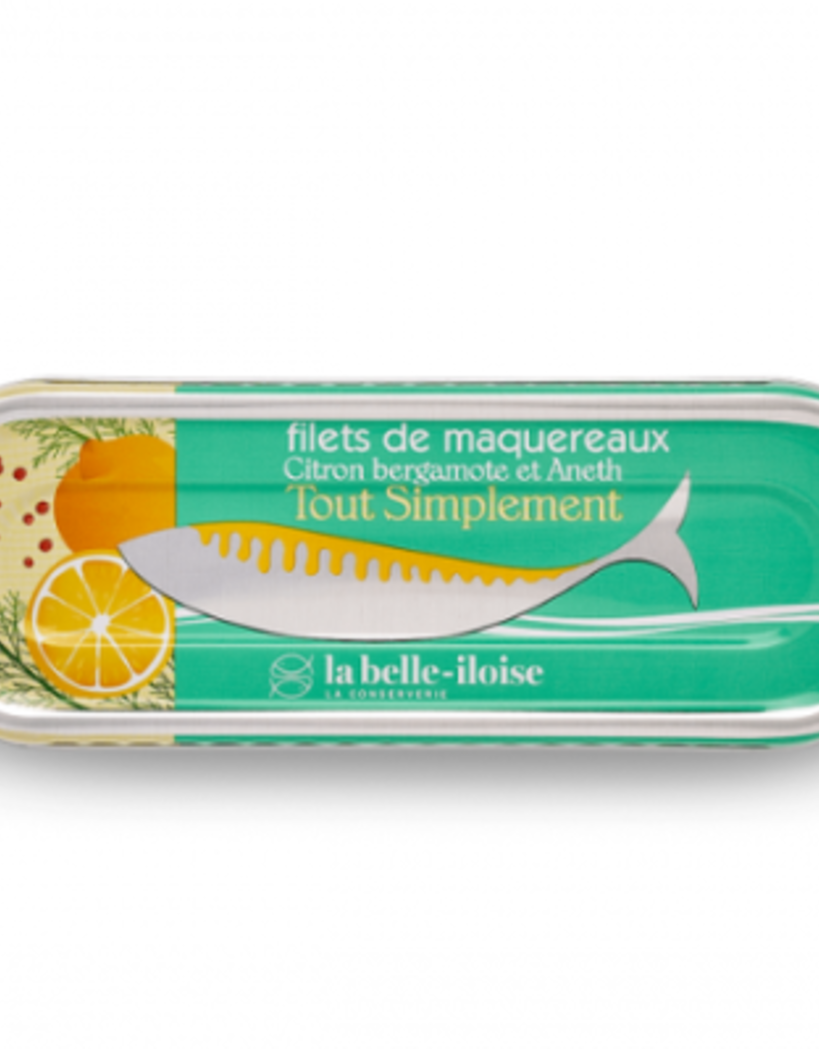 La Belle Iloise -Maquereaux Bergamote Aneth - Mackerel with Bergamot & Dill