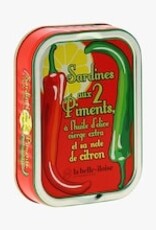 La Belle Iloise -Sardines aux 2 Piments-  Sardines with 2 Chilli pepper