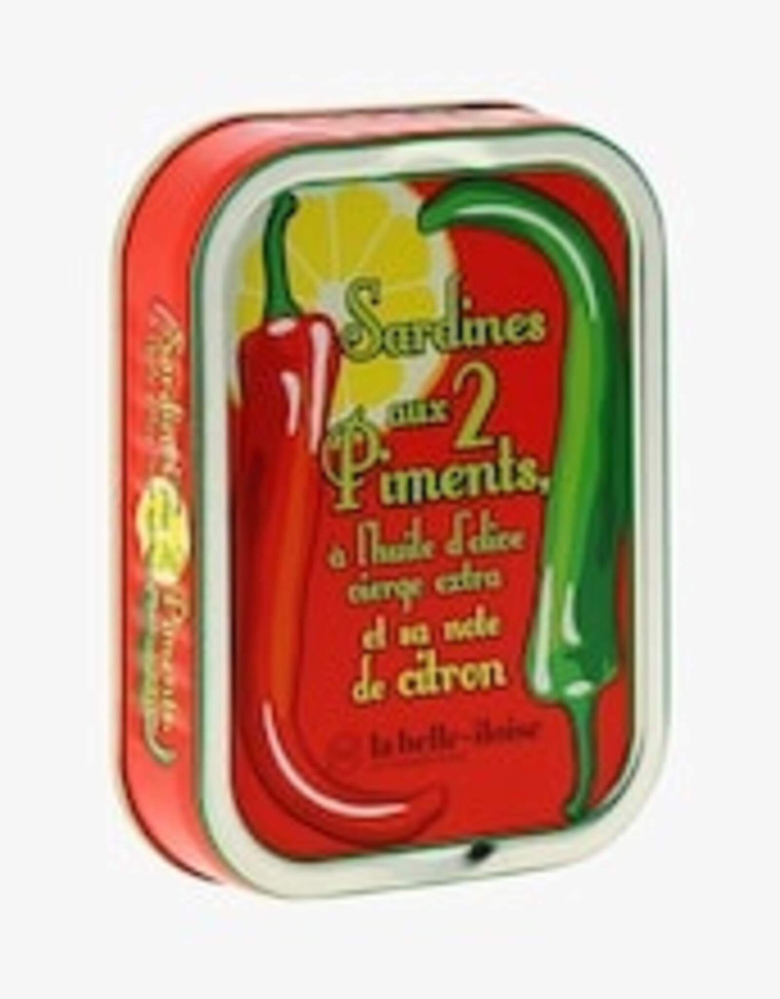 La Belle Iloise -Sardines aux 2 Piments-  Sardines with 2 Chilli pepper