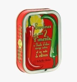 La Belle Iloise -Sardines aux 2 Piments-  Sardines with 2 Chilli pepper
