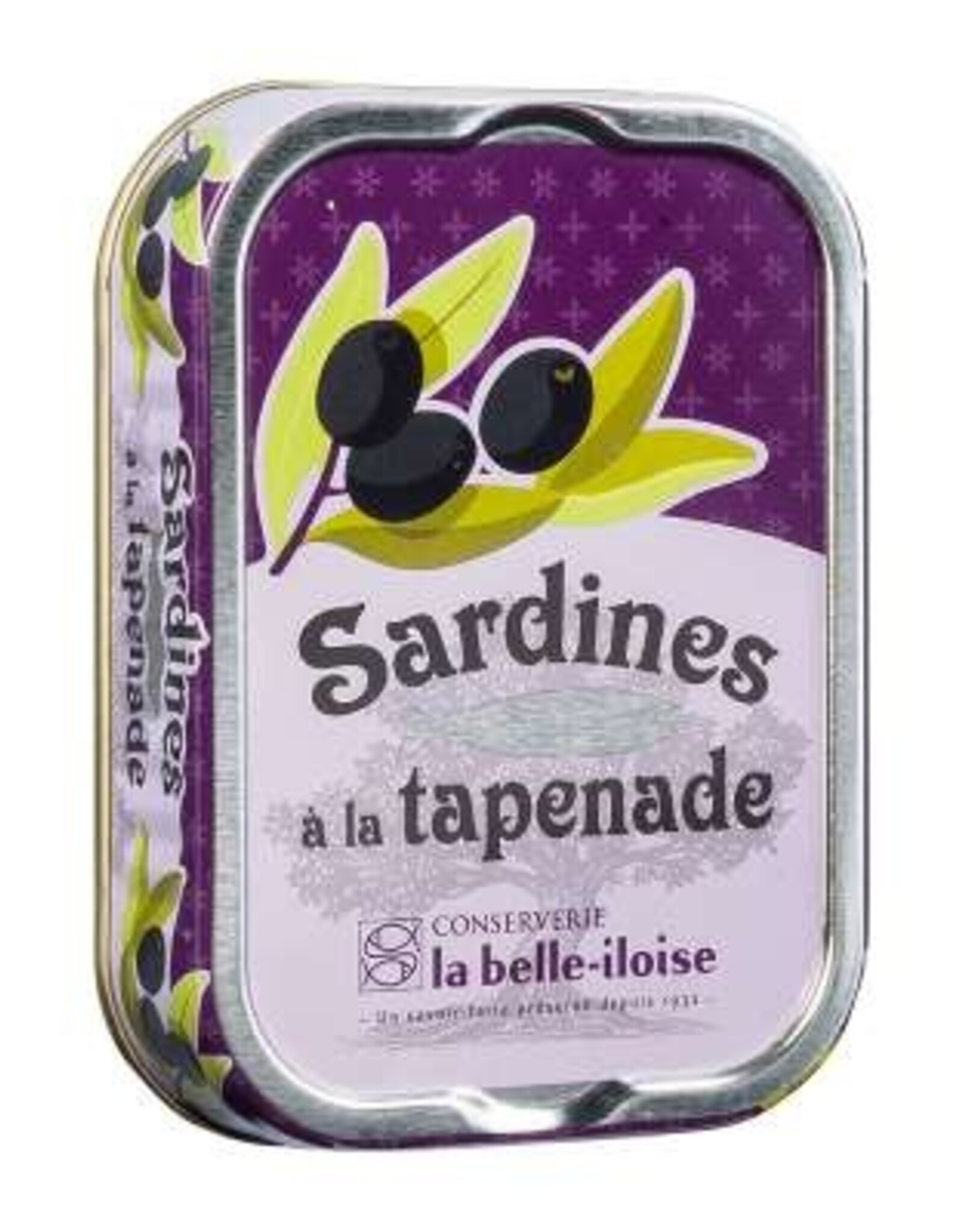 La Belle Iloise -Sardines tapenade - Sardines With Tapenade