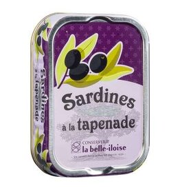 La Belle Iloise -Sardines tapenade - Sardines With Tapenade