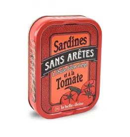 La Belle Iloise Sans Aretes Tomate - Sardines boneless in Tomato Sauce