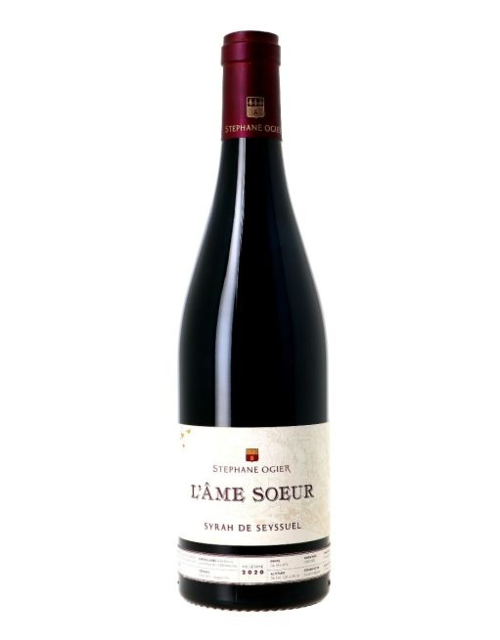 Stephane Ogier Syrah de Seyssuel 'L'Ame Soeur' 2020