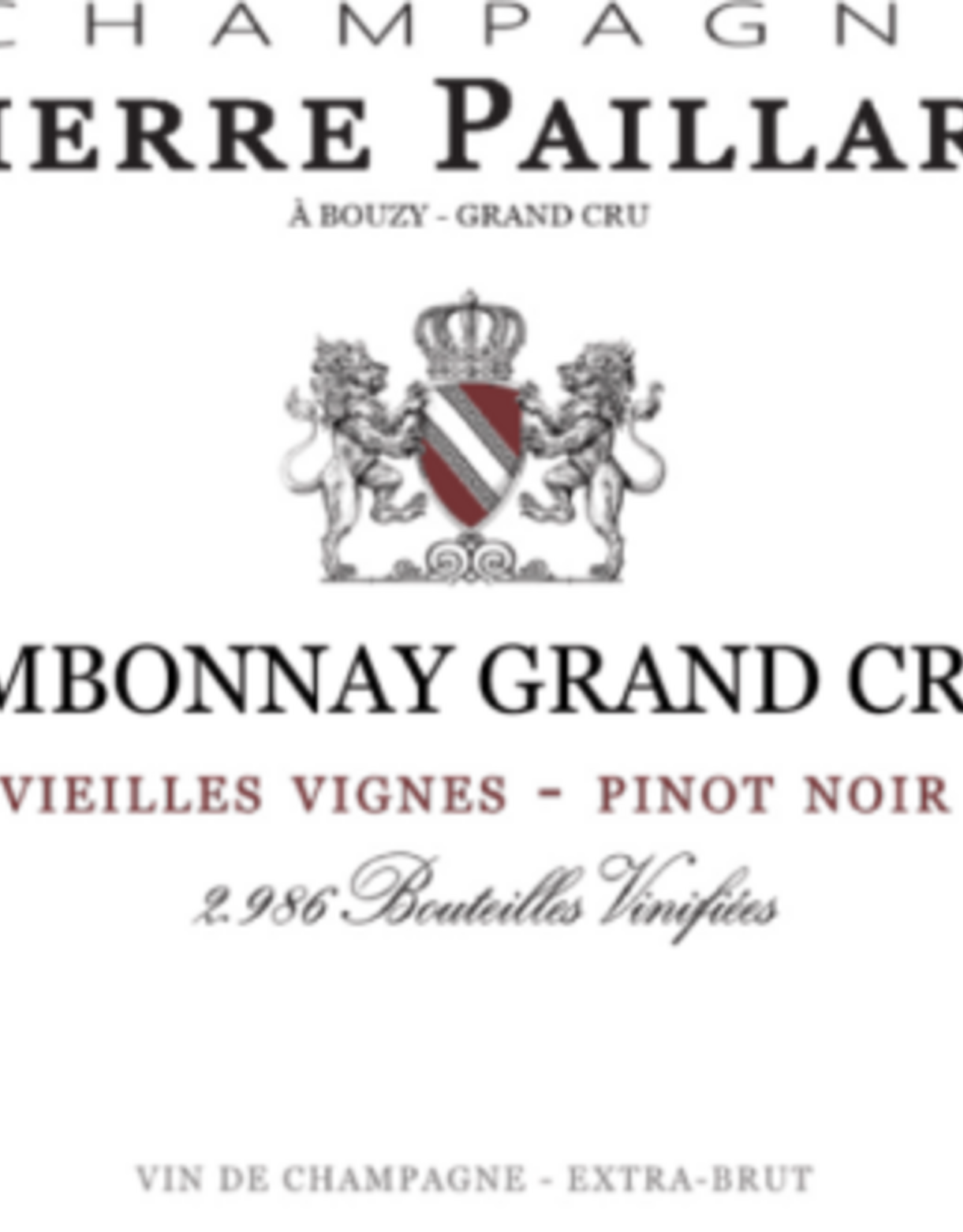 Pierre Paillard Champagne Ambonnay Grand Cru 2021