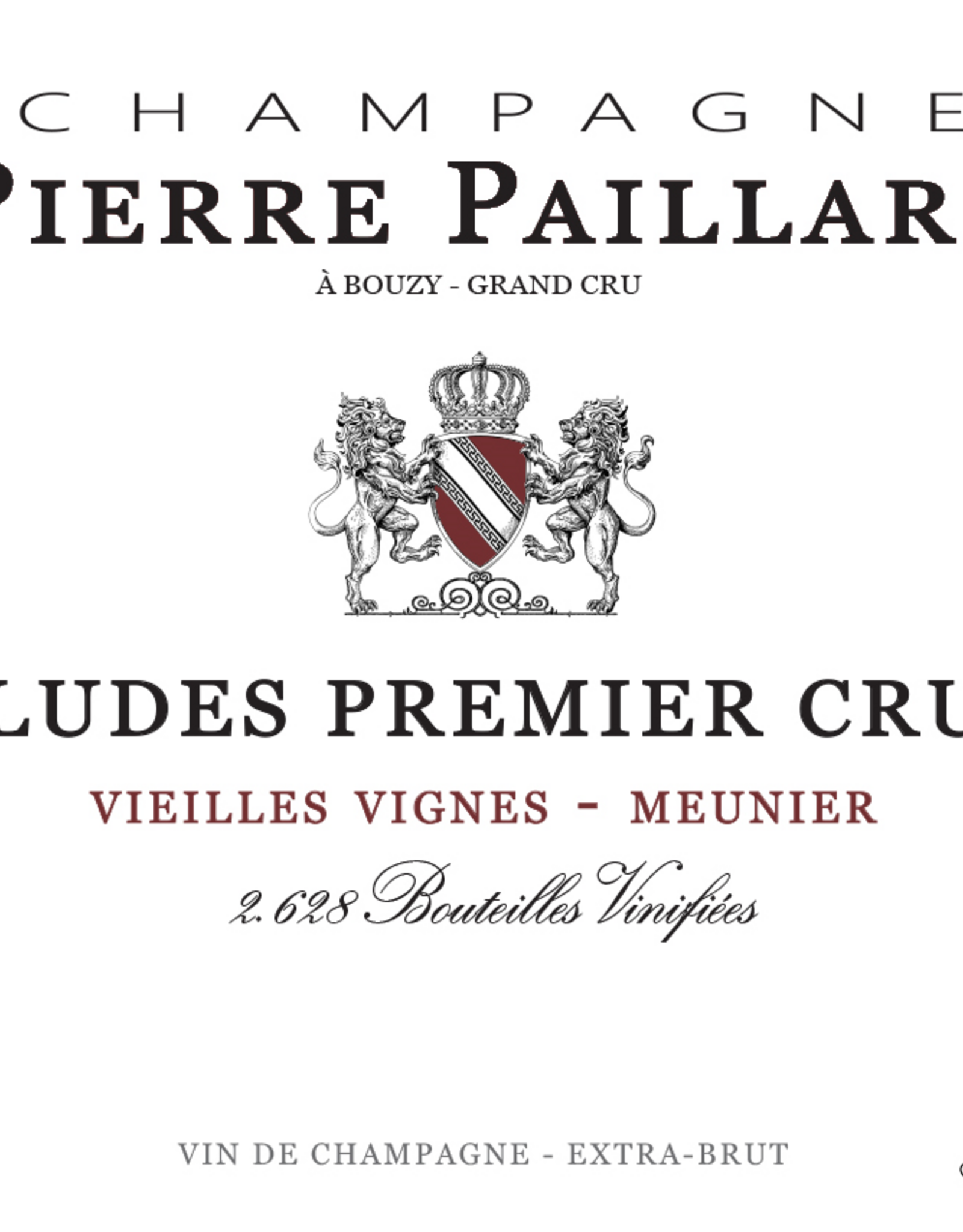 Pierre Paillard Champagne Ludes 1er Cru 2020