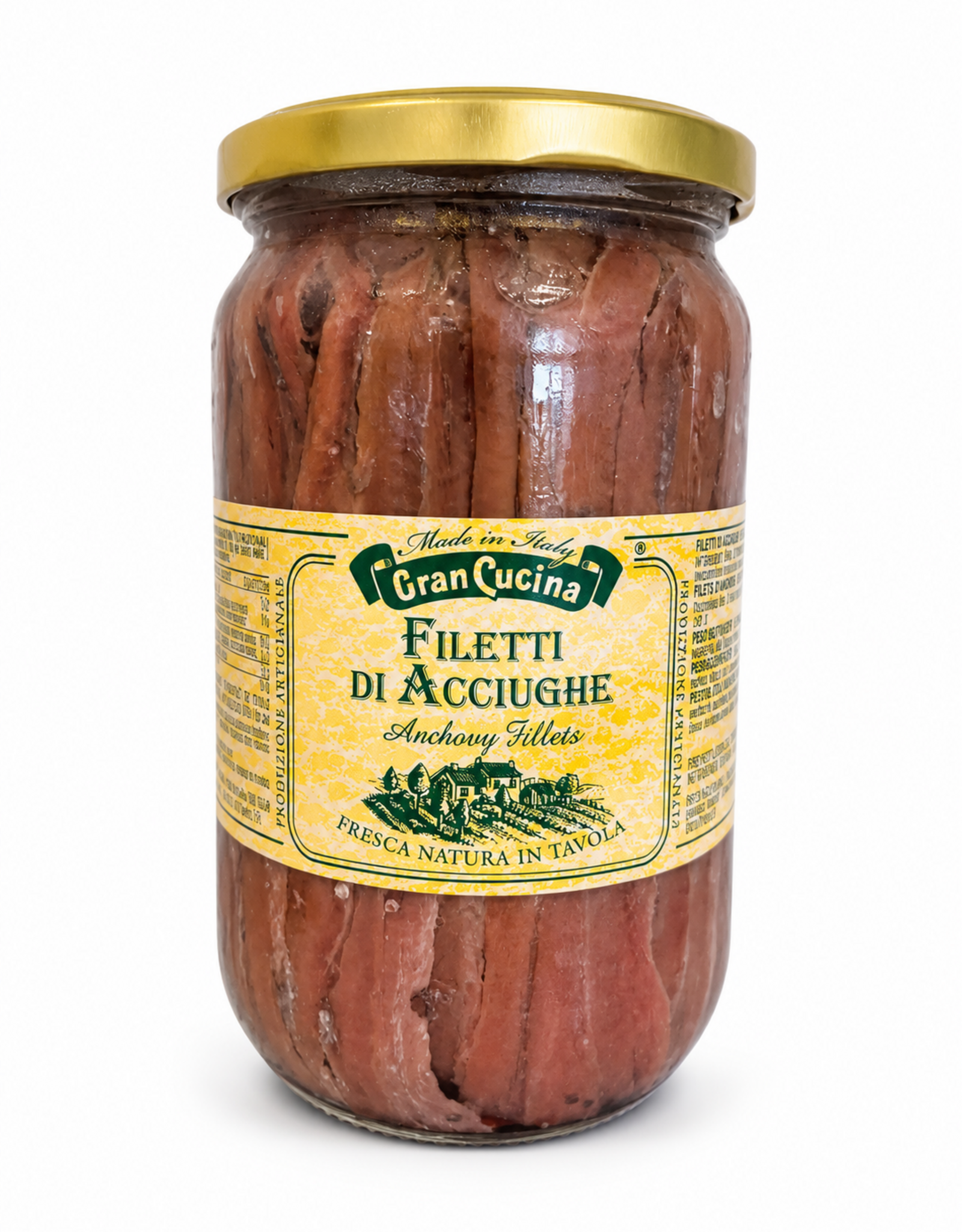 Gran Cucina Gran Cucina  Anchovy Fillets in Olive Oil 140g