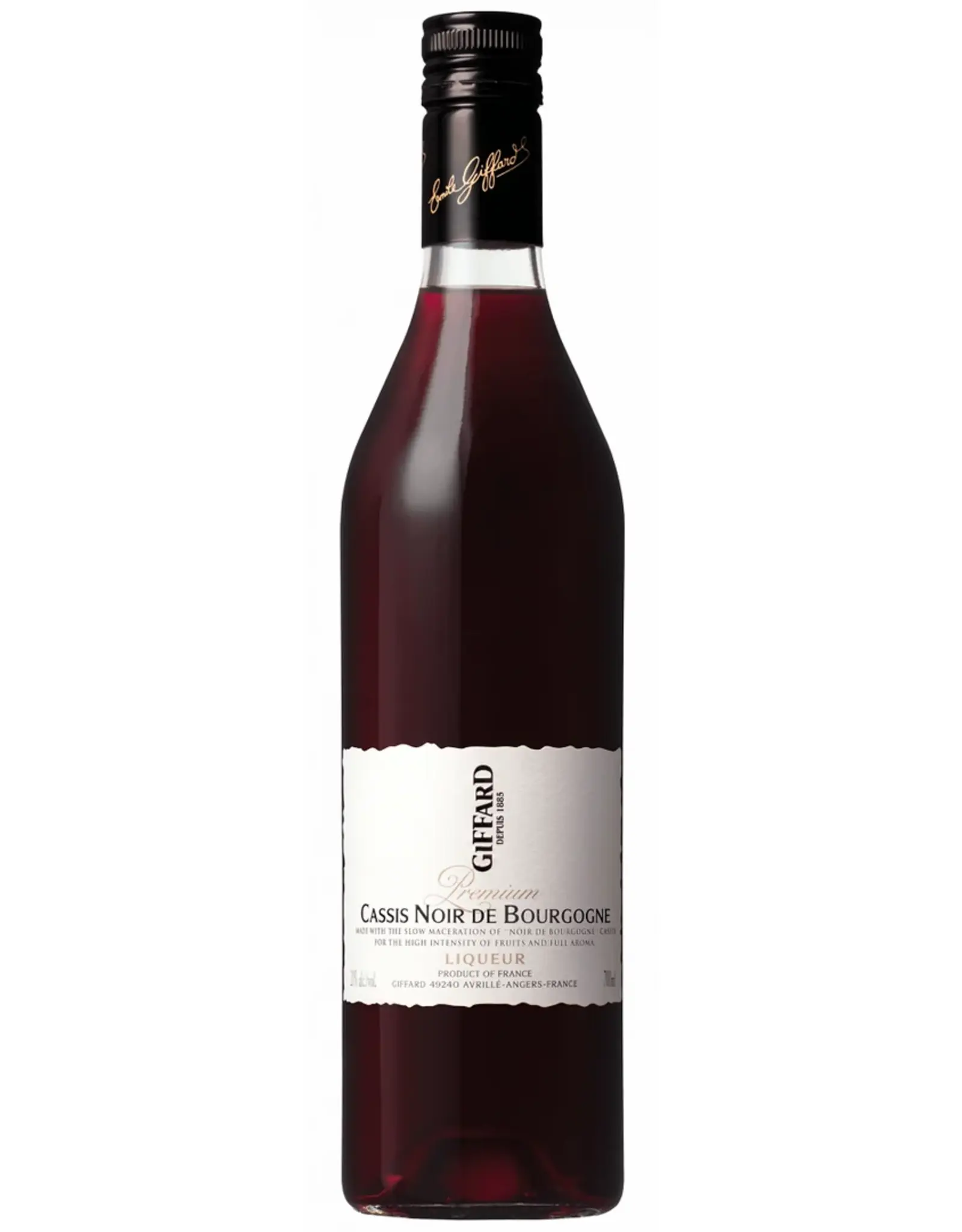 Giffard cassis noir de bourgogne -  black currant Liqueur