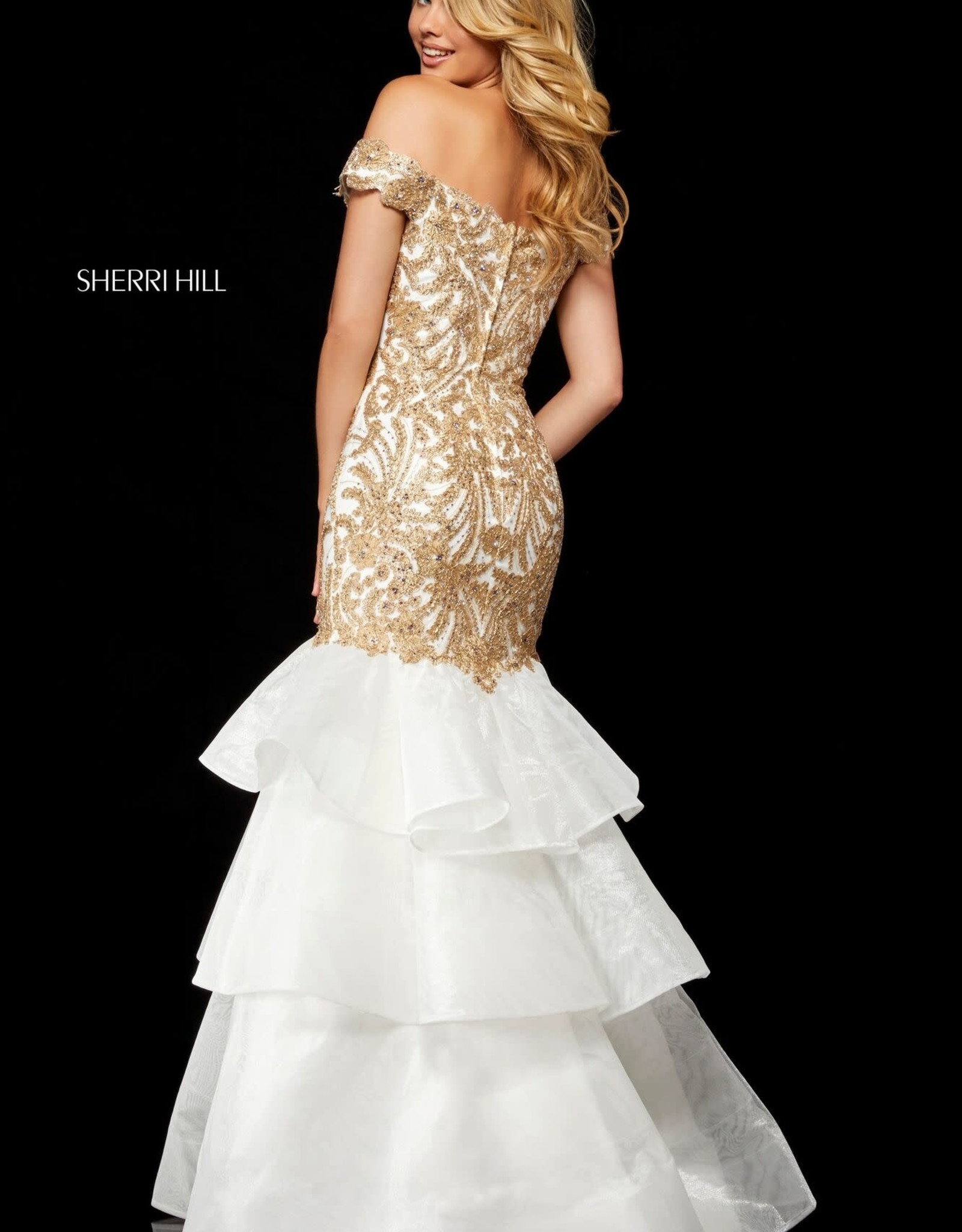 sherri hill ivory