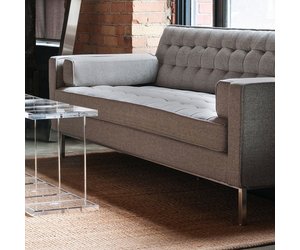 Spencer Sofa Stainless Steel Base Urbane Home And Lifestyle Spencer Sofa Stainless Steel Base
