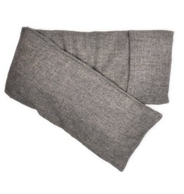 Elizabeth W Hot/Cold Flaxseed Pack, Heather Gray Wool