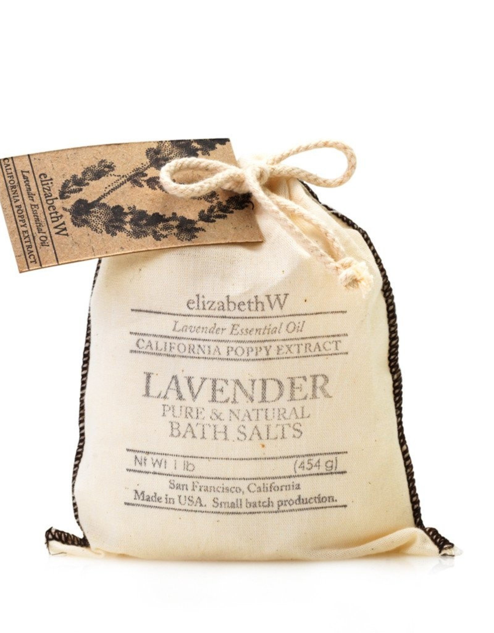 Elizabeth W Lavender Bath Salts