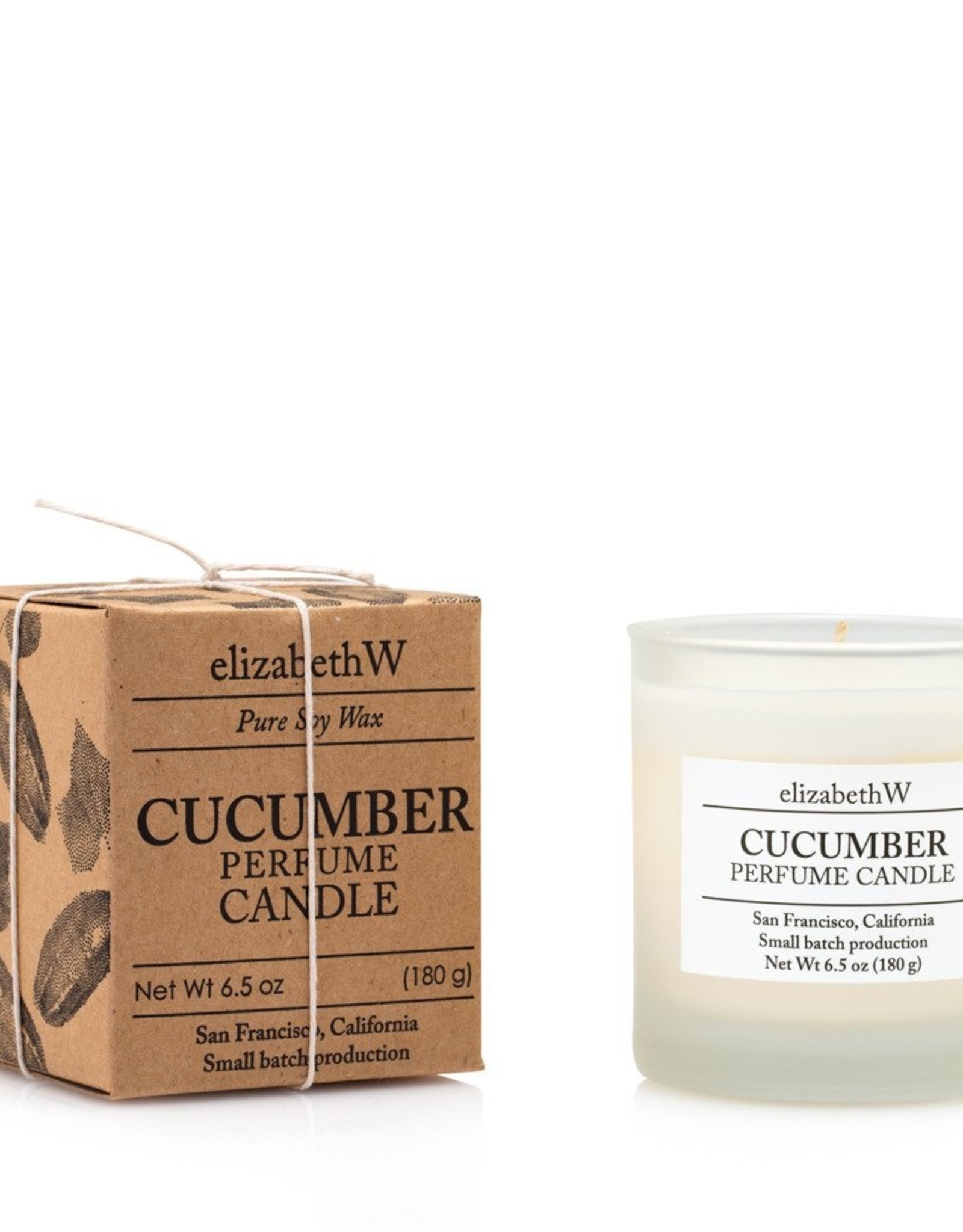 Elizabeth W Cucumber Perfume Candle