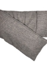 Elizabeth W Hot/Cold Flaxseed Pack, Heather Gray Wool