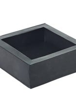 Accent Decor Carbon Box Planter 7x2.25