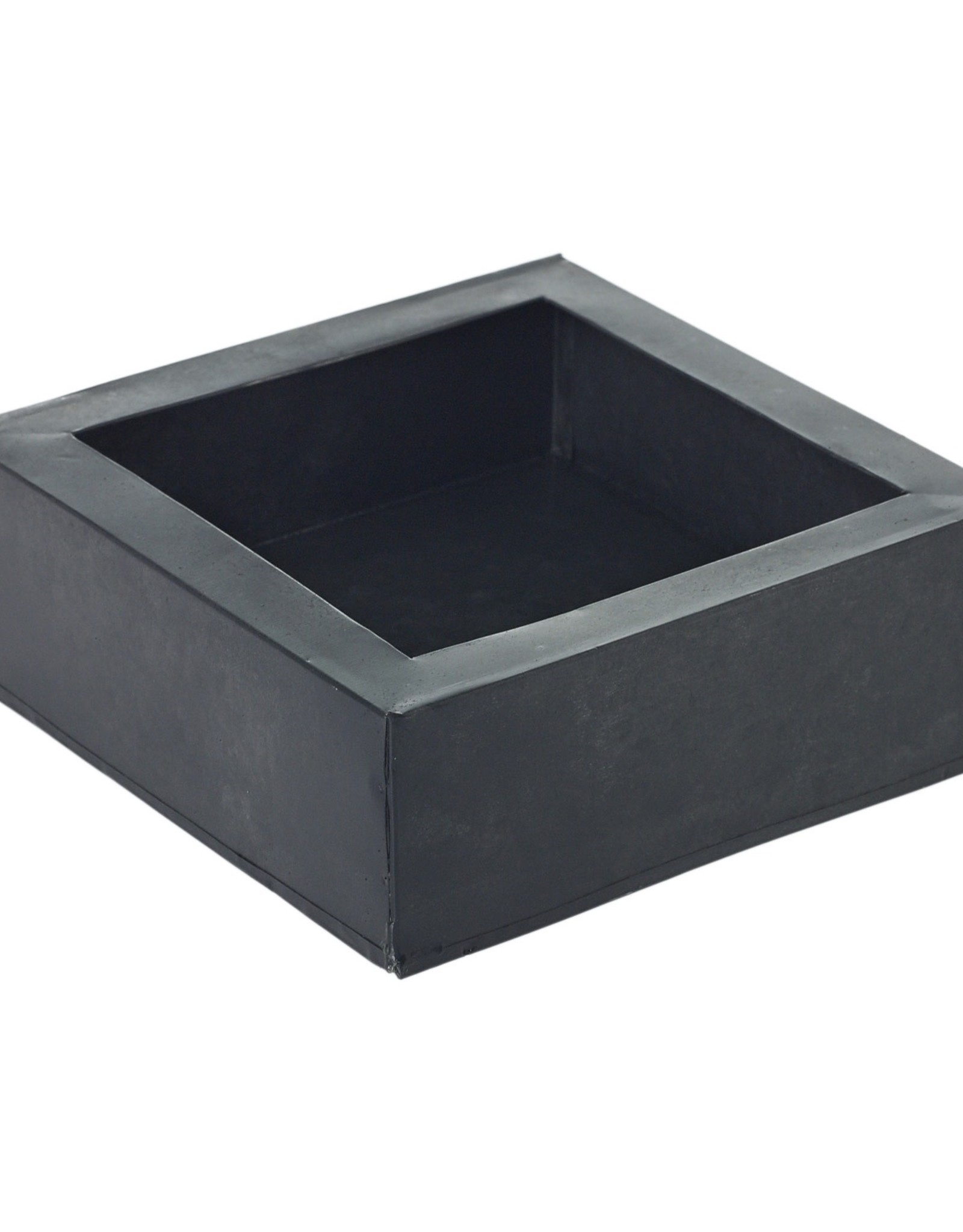 Accent Decor Carbon Box Planter 7x2.25