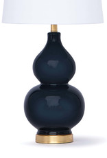 Coastal Living Madison Ceramic Table Lamp (Navy)